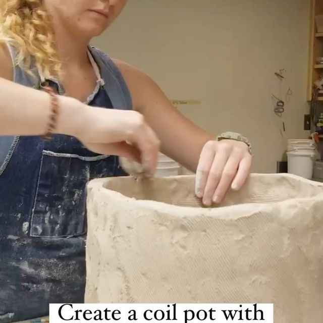             Create a coil pot with…
